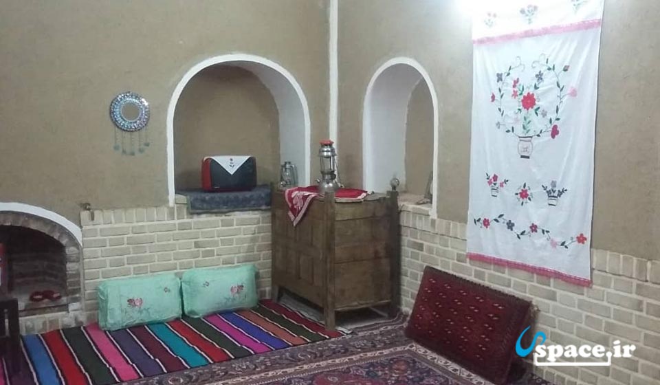 نمای داخلی اقامتگاه بوم گردی بابا مراد - دامغان - روستای قوشه